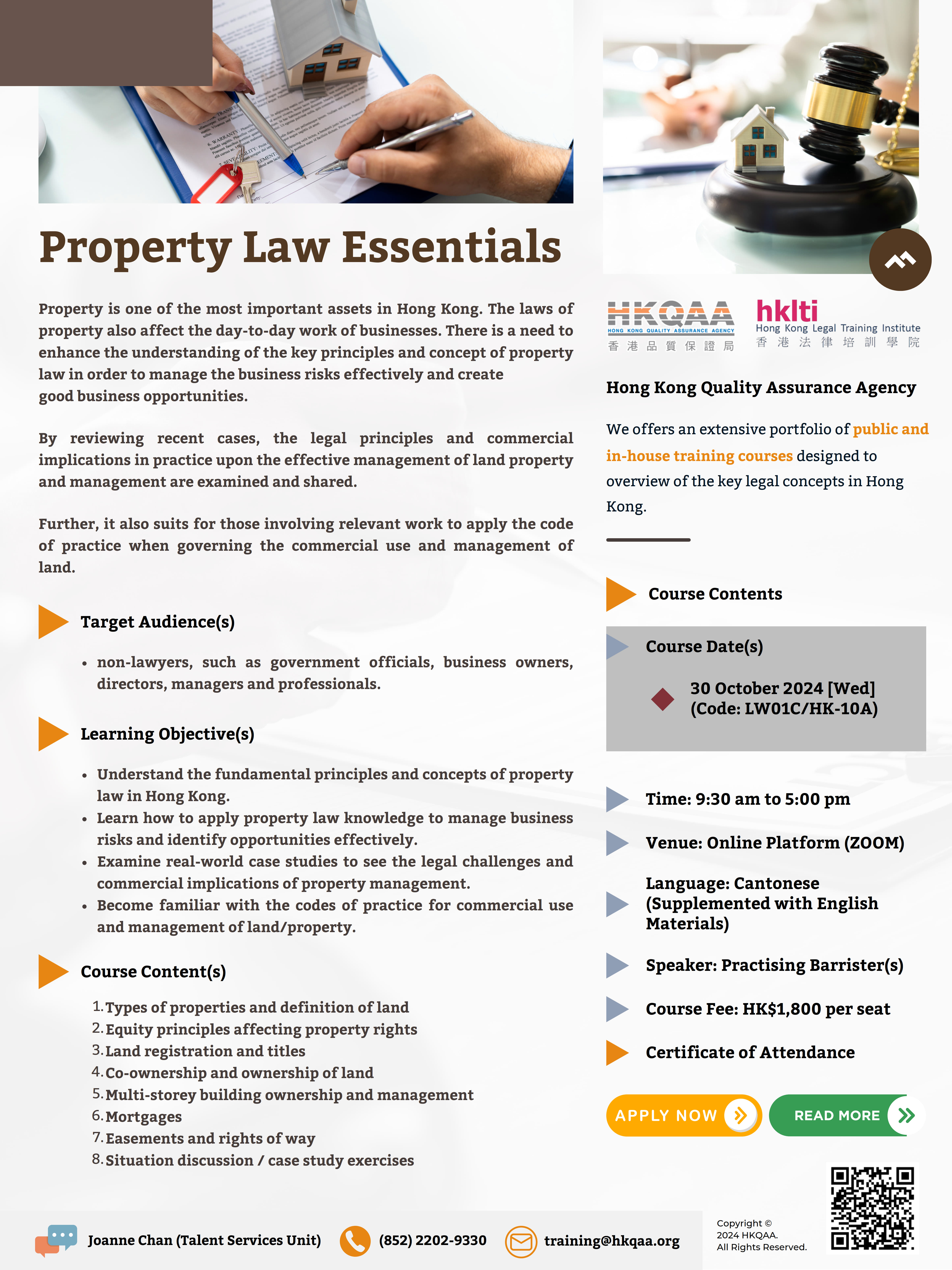 2024 hklti hkqaa Property Law Essentials